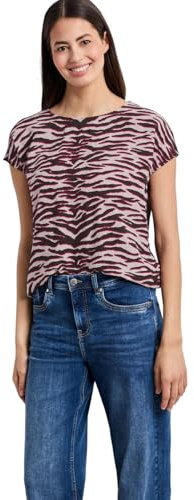 Street One Damen 3230063 Dropped Shoulder Shirt mit Print (1er Pack)