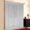 Weiße Gardine nach Maß, Store Webstore, Automatik Faltenband 1:2,5, 3er Falte, halbtransparent, Vorhang nach Maß, Gardinen nach Maß, maßgeschneidert, Höhe: 90 – 295cm (140cm Höhe x 400 cm Breite)