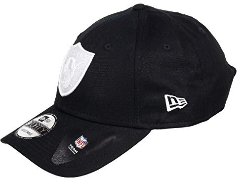 New Era Oakland Raiders League Essential Black 9Forty Cap - One-Size