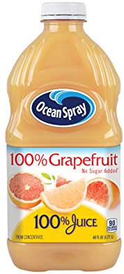 Ocean Spray 100 % jus de pamplemousse, 1,7 l