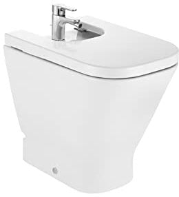 Roca,The Gap,SQUARE - Bidé Comfort adosado a pared sin tapa,Blanco,350mm x 540mm x 440mm,A35747C000