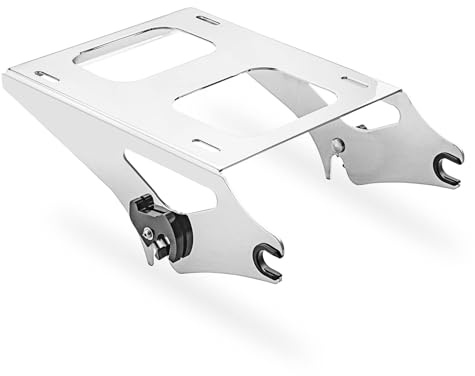 WeiSen Two-Up Tour Pack Pak Mount Porte-Bagages à détachement Rapide Compatible avec Harley Davidson Touring Street Glide/Electra Glide/Road Glide/Road King 2014-2022