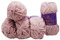 5 x 100 Gramm Himalaya Velvet Micro-Polyester Strickwolle samtig 500 Gramm Wolle (altrosa 90049)