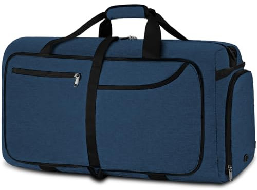 NEWHEY Reisetasche Groß 100L Faltbare Reisetaschen Leichte Sporttasche für männer mit Schuhfach für Weekender Herren Damen Duffel Taschen