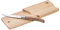 LAGUIOLE - LAGUIOLE Planchette à Saucission avec Couteau Bois Hévéa Trancheuse Charcueterie Manuelle, Bois Clair, 30x10cm