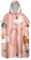 Morbuy Kinder Badeponcho mit Kapuze, 3D Bunter Bögen Druck Bademantel Mikrofaser Weich Badetuch Schnelltrocknend Surf Poncho für Mädchen Jungen Erwachsene Schwimmen Strand (60x80cm,Alpaka)