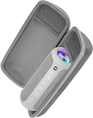 Khanka Hard Travel Case for Ortizan X10 Portable Bluetooth Speaker IPX7 Waterproof Wireless Speaker, Case Only (Gray)