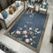auslegware teppichboden Marine Wohnzimmer dunkelblauer moderner kleiner frischer und strapazierfähiger Teppich kann rutschfest sein teppich terrasse 180X260CM teppich jungen jugendzimmer 5ft 10.9''X8f