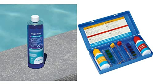 Bayrol 1195329 Super Clair & BSI Test Kit Teste d'eau piscine