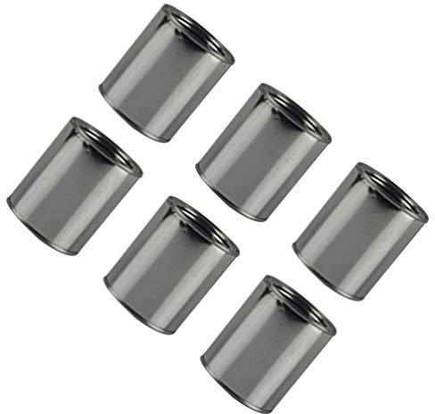 Artibetter Pots de Peinture en Métal Vides avec Couvercles Pots de Peinture en Métal Conteneurs de Stockage de Peinture Seau de Peinture en Étain pour L' Artisanat Projets de Bricolage 6