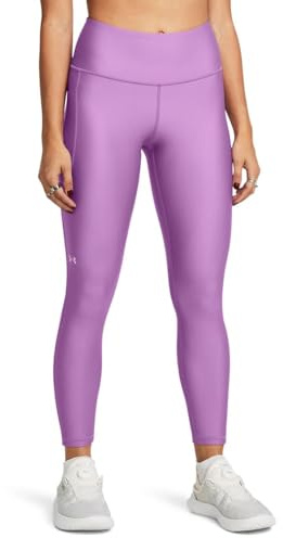Under Armour Damen HeatGear Armour High Waisted Ankle No-Slip Leggings, (560) Provence Purple/Purple Ace, Groß