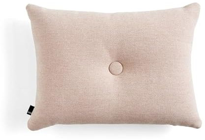HAY Dot Cushion Mode Kissen aus Polyester in der Farbe Pastel Pink, Größe: 60x45 cm, 541522