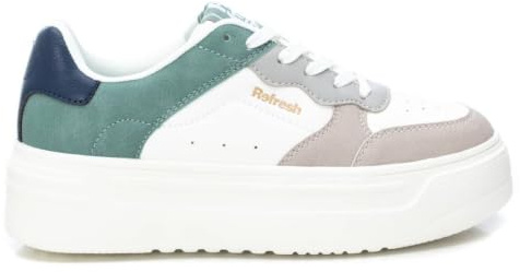 REFRESH - Sportschuhe Sneaker Damen Mehrfarbig - Bequeme und vielseitige Schuhe - Casual Mode - Modell 17216704 (Größe 38)
