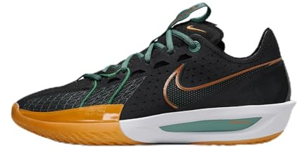 Nike G.T. Cut 3 Herren Basketball Trainers DV2913 Sneakers Schuhe (UK 7.5 US 8.5 EU 42, Black Malachite Vintage Green 001)