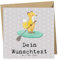 Mr. & Mrs. Panda Personalisierte Deluxe Karte Stand Up Paddling - Personalisierte Geschenke, Danke, Grußkarte mit Namen, Personalisierte