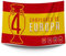 Bandera España Eurocopa 2024. Bandera ganadores Eurocopa. Bandera Euro100x70 cm. Celebración España ganadora.