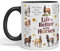 Vixar Life is Better with Horses Horse Joke Ceramic Coloured Mug Cup for Tea Coffee Hot Brew 330ml 11Oz Gift (Black)