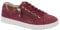 Jo & Joe Ladies Casual Comfort Real Suede Stylish Leisure Shoe with Lace and Zip Fastening Easy to Wear, Lightweight Sizes 4-8 (Plum, UK Footwear Size System, Adult, Women, Numeric, Medium, 6)