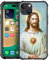 CARLOCA Compatible with iPhone 13 Case, Jesus Christian Pattern for Girl Ultra Protection Shockproof Soft Silicone TPU Non-Slip Back