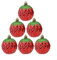 Weihnachtsbaumschmuck-Set, Weihnachtskugel-Ornamente Erdbeere, hängende Weihnachtsschmuck, Kugel-Ornament-Set für Zuhause, Urlaub, Weihnachtsdekoration (8 cm)