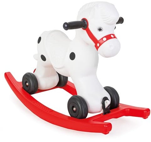 Schaukelpferd mit Soundeffekten, Schaukeltier, Kinder Pony, Spielpferd zum schaukeln oder schieben