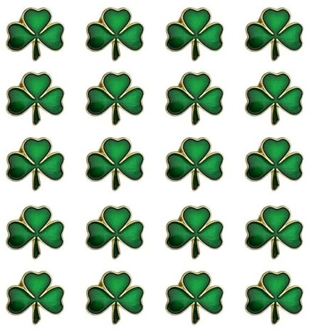 CHROMACRAFT 20 Pièces Broches Trèfle, Broches Créatives, Broches Cadeaux, Broches en Forme De Plante, Broches Décoratives
