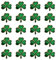 CHROMACRAFT 20 Pièces Broches Trèfle, Broches Créatives, Broches Cadeaux, Broches en Forme De Plante, Broches Décoratives