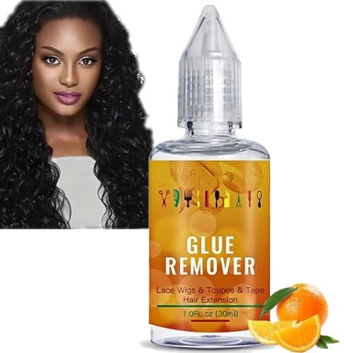 Fast-Acting Lace Wig & Tape Solution for Hair Extensions, Toupee & Hairpiece Systems - Dissolves Glue & Tape Residue - Wig Glue Remover - Gentle on Skin