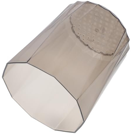 CHILDWEET 1stk Durchsichtiger Mülleimer Lagerplatz Deckel Kleine Tonne Abfallbehälter Für Die Küche Papierkorb Aus Weide Schminktisch-mülleimer Tisch Mülleimer Berührungslos Black Plastik
