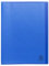 Exacompta - Ref. 78552E - Karton mit 15 recycelten Opak Sichtmappen - 50 genarbte Hüllen - 100 Seiten - für DIN A4 - Softcover aus PP 4/10, halbblickdicht - hellblau