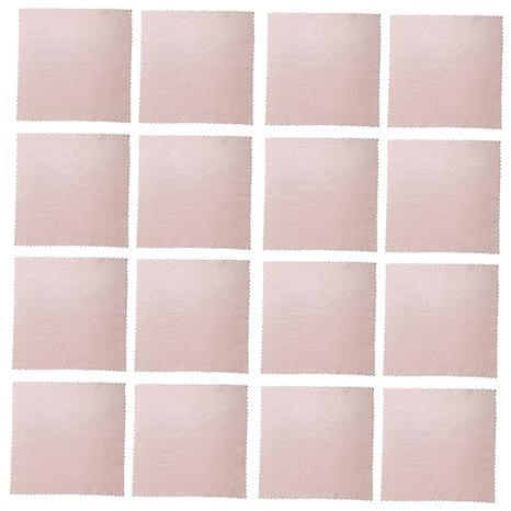 SAFIGLE 100 Stück Schmuckreinigungstücher aus Weichem Mikrofasermaterial Silberputztücher für Schmuck und Besteck Langlebig und Faltenfrei Schmuckpflege für Zuhause und Reisen