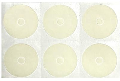 Worparsen 6Pcs Bicycle Tire Repair Patch Glue-Free Universal MTB Mountain Road Bike Inner Tube Puncture Repair Adhesive Patch,Bike Accessories for All Bicycles Perforated