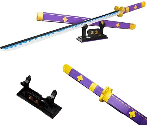 Sauron Schwerter Baustein Baukasten mit Scheide Ständer, 540Teile Anime Cosplay Schwerter Klemmbausteine, Kreative Katana Waffe Modell Spielzeug, Ideen Geschenke Jungen Fan Kinder Erwachsene