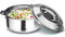 Milton Galaxia 1500 Insulated Stainless Steel Casserole, 2090 ml | 50 oz| 1.58 qt. Thermal Serving Bowl, Keeps Food Hot & Cold for Long Hours, Elegant Hot Pot Food Warmer Cooler, Silver