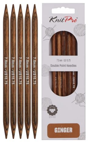 KnitPro Ginger Nadelspiele 6 (15cm) | 7mm