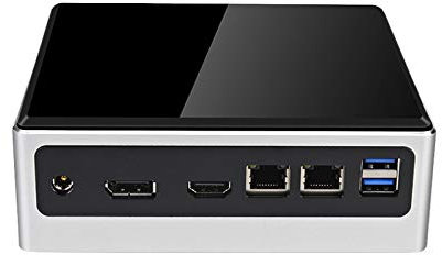HSIPC 7th Intel Dual Core 4 Thread Kaby Lake R i7 7660U Mini PC, Nano PC, HTPC, Box PC, Mini PC with Rich IO: DP HDMI Dual-DDR4 Type C USB3.0 4K Display(4G 60G)