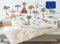 Osomhome Dino Wandtattoo Dinosaurier (130x85cm)I Wandsticker Dinosaurier Wandaufkleber | Dino Deco Kinderzimmer Junge & Mädchen I Vulkan Baum Velociraptor Brachiosaurus Ankylosaurus Stegosaurus os3237