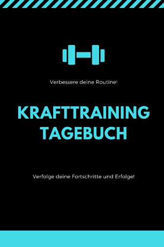 Krafttraining Tagebuch: A5 I Notizbuch I gepunktet mit 120 Seiten I Trainingsbuch für deine Fortschritte