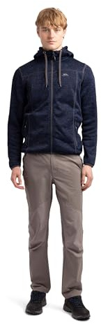 Trespass Mens Fleece Odeno Navy Marl in Size - L