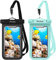 ProCase [2 Pezzi Custodia Impermeabile Smartphone[30M/IPX8], Cover Subacquea per iPhone 16/15/14/13/12/11 Pro Max Mini XR XS SE, Galaxy A25/A54/A15/S23/S24, Xiaomi Redmi, Huawei Fino a 7,0