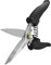 stedi Schere Heavy Duty, Mehrzweckschere mit feiner Zahnung, leicht schneidende Kabelkerbe, Isolierung, rutschfester, bequemer Griff