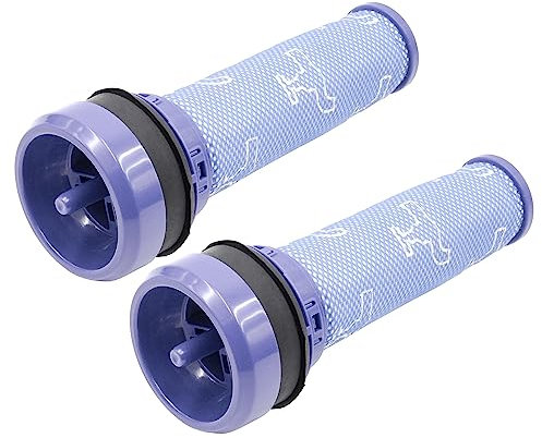 vhbw 2x Filtre pré-moteur compatible avec Dyson DC33, DC28, DC39, DC28c, DC33c, DC37, DC37c, DC41, DC53, DC39c aspirateur - Filtre de protection du moteur, nettoyable