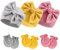 DRESHOW Neugeborenes Baby Mütze Hut und Handschuhe Set Beanie Bekleidung Unisex Infant Hut Kindergarten Mütze Baby Jungen Mädchen 0-6 Monate