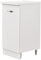 Shally Dogan Mobile Base per Cucina, Mobiletto con Struttura in Legno Robusta e Resistente (Anta Singola)
