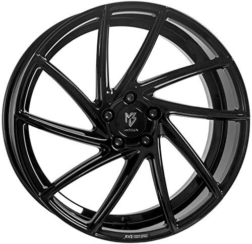 MB Design Felge KV2 8.5Jx20 ET40 5x115 Glanzschwarz kompatibel mit Opel Astra Cascada Insignia Zafira Tourer