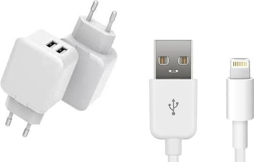 CoreParts USB Charger for iPhone & iPad 12W 5V 2.4A Output: Double, MBXUSB-AC0007