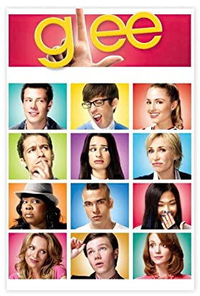 RIKCAT Glee Youth Comedy TV Serie Poster Leinwand Poster Schlafzimmer Dekor Sport Landschaft Büro Zimmer Dekor Geschenk ungerahmt 30 x 45 cm