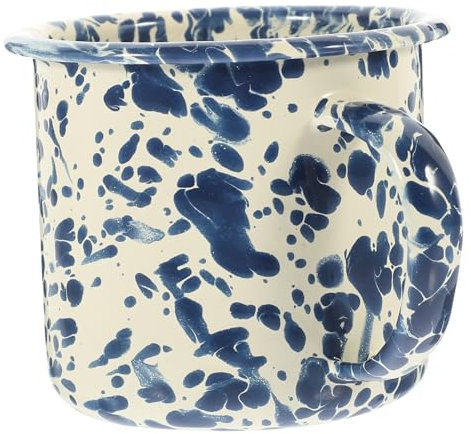 IMIKEYA Tasse à eau en émail tasse d'émail à la maison tasse à thé tasses à café tasses à expresso tasse de tasse d'émail gobelet Extérieur tasse de camping bol en émail Coupe