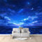 photo murale papier peint 350 x 256 cm décoration intissé tableaux poster muraux tapisserie Ciel étoilé bleu panoramique chambre paysage déco salon maison décorative tenture appartement
