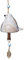 Asiasioc Windspiel mit Vogelgesang, Vogel-Windspiel, Keramik-Handwerk, Anhänger, Outdoor, Garten, Terrasse, Heimdekoration, Balkon, Schlafzimmer, Auto, Glocke, hängende Ornamente (hellgrau)